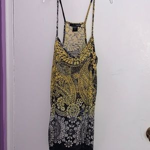 AQUA racer back flowy top!